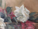 Delcampe - OLGA DE TESSELSKY Tableau Pastel Fleurs Roses Nature Morte Peintre Russe - Acuarelas