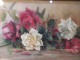 Delcampe - OLGA DE TESSELSKY Tableau Pastel Fleurs Roses Nature Morte Peintre Russe - Wasserfarben