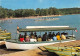 SILLE-le-GUILLAUME (Sarthe) La Vedette Promenade Sur Le Lac à Sillé-Plage Cpsm 1978 - Sille Le Guillaume