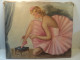 Ancien Tableau Danseuse Ballerine Signé Milieu XXème - Huiles