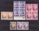 1943 San Marino Saint Marin GOVERNO PROVVISORIO 13 Valori MNH**: 50c (x4), Posta Aerea: 50c (x4), 25c (x2), 1L (x2), 75c - Luftpost