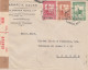 Portuguese L. Marques, Carta Circulada De L. Marques Para Lisboa Em 1944, Com Sençura - Lourenco Marques