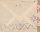Portuguese L. Marques, Carta Circulada De L. Marques Para Lisboa Em 1944, Com Sençura - Lourenzo Marques