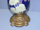 Delcampe - - ANCIEN VASE BARBOTINE PIED REGULE Redoré COLLECTION DECO VITRINE    E - Vazen