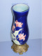 Delcampe - - ANCIEN VASE BARBOTINE PIED REGULE Redoré COLLECTION DECO VITRINE    E - Vasen