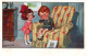 Illustration Donald McGill - Couple D'enfants Dans Un Fauteuil - Carte A.R. & Co. N° 1649-4 Non Circulée - Mc Gill, Donald