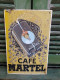 Ancienne Plaque Tôle Publicitaire Café Martel - Enameled Signs (after1960)