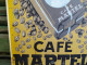 Delcampe - Ancienne Plaque Tôle Publicitaire Café Martel - Enameled Signs (after1960)