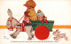 Illustration Mabel Lucie Attwell: Ne Déjeunez Pas Sans Nous (enfants Et Chien) - Carte Valentine's - Attwell, M. L.