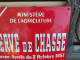 Ancienne Plaque Émaillée Réserve De Chasse Années 50 - Hinweise