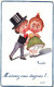 Illustration Right: Couple D'enfants, M'aimez-vous Toujours? Carte Lapina N° 2877 - Right