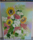 LES TOURNESOLS/ Peinture à L'huile45 X 55 Cm - Huiles