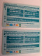 GREAT BRITAIN / 5 + 10  POUND/ 2X  PREPAIDS CARDS/ QUEENSWAY INT CALL CENTRE /  FINE USED    **15364** - Verzamelingen