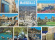 Marseille City Views Fridge Magnet, France - Magnetos