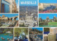 Marseille City Views Fridge Magnet, France - Magnetos