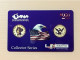 Mint USA UNITED STATES America Prepaid Telecard Phonecard, $2.50 Quarter Eagle 1870 Proof Coin Flag, Set Of 1 Mint Card - Collections