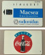 Mint ICELAND Chip Telecard Phonecard, Coca Cola, Macsea, Radiomidun Satellite 150 Skref (3000EX), Set Of 1 Mint Card - Islanda