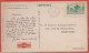 NOUVELLES HEBRIDES CARTE PUBLICITAIRE PHARMACEUTIQUE DE 1954 DE PORT VILA - Lettres & Documents