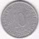 31. Haute Garonne Toulouse. 10 Centimes 1922 – 1930. Union Latine, Comité Du Sud-Ouest , En Aluminium - Monedas / De Necesidad