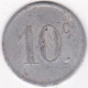 34 Hérault. Béziers Syndicat Des Limonadiers 10 Centimes, En Aluminium - Monetary / Of Necessity