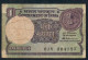 INDIA P78Ah 1 RUPEE 1989  LETTER A Signature VENKITARAMANAN #01V  FINE - Inde