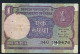 INDIA P78Aj 1 RUPEE 1990  LETTER B Signature JALAN #34G   VF - Inde