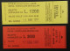Lotto N. 2 Biglietti Giornalieri ATAN-ACTP-SEPSA- FUNICOLARE 1991 (89) Come Da Foto Biglietto Da 1200 E 2000 Lire - Europa