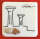 Handmade Crete Stone Marble Fridge Magnet Souvenir, From Crete Greece - Turismo