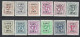 (BL65)   PRE 699/711 Sauf Pre 700, 12 Valeurs  ** - Typos 1951-80 (Chiffre Sur Lion)