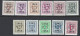 (BL67)   PRE 725/35 , 11 Valeurs  ** - Typo Precancels 1951-80 (Figure On Lion)