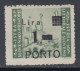 LITORALE SLOVENO OCC. YUGOSLAVA - Tax Sass. N.8m -cat 110 Euro Varietà Soprast. Spostata In Basso - MNH** Gomma Integra - Occup. Iugoslava: Litorale Sloveno