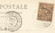 MONACO - A2 DEPARTURE CDSs "MONTE CARLO PTE DE MONACO" ON FRANKED PC (Yv #14 ALONE) TO BELGIUM 1900 - Storia Postale