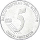 Monnaie, Équateur, 5 Centavos, Cinco, 2000 - Equateur