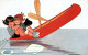 Illustration Chicky Spark: Couple D'enfants Sur Un Canoë - Carte N° 1041 Non Circulée - Spark, Chicky