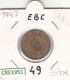 CRE1951 MONEDA ESPAÑA 1 PESETA 1949 ESTRELLA 49 EBC - 1 Peseta