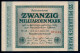 Pick118a  Ro115b  DEU-137g - 20  Milliard Mark 1923 ** UNC NEUF ** - 20 Miljard Mark