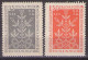 ITALIA - Trieste-Zona B - Posta Aerea 1948 Mi 2-3 MNH** LUX - Mint/hinged