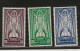 1937 MH Ireland Mi 62-64 Wmk SE - Unused Stamps