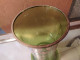 Delcampe - Vase Verre Émaillé Legras Décor De Fleurs & Ruban Doré Non Signé - Verre & Cristal