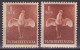 ITALIA - Trieste-Zona B -1951 Mi 47 LIGHT AND DARK  ANIMALS,ANIMALI DOMESTICI - MNH**  VF - Mint/hinged