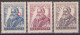 ITALIA - Trieste-Zona B -1951 Mi 52-54,ERROR ON FIRST STAMP - MNH**  VF - Mint/hinged