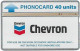 UK - Oil Rigs (L&G) - Chevron - CUR034 - 372F - 40Units, Used - [ 2] Plataformas Petroleras