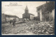 54. Environs De Lunéville. Courbesseaux En Ruines. Eglise Ste-Croix. Soldats Français Et Ambulance Devant Le Café. - Luneville