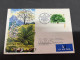 18-9-2023 (1 U 30) UK FDC Cover (1 Cover) 1974 (posted To Australia Under-paid) British Trees - 1971-1980 Decimal Issues