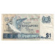 Billet, Singapour, 1 Dollar, KM:9, TTB - Singapur