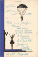 SILHOUETTE - Un Bébé Arrivant En Parachute Chez Un Couple - Carte Postale Ancienne - Silhouette - Scissor-type