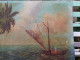 Ancien Tableau Marine Africaniste Orientaliste Signé F. Kapello - Huiles