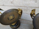 Delcampe - Cassolettes Bronze Époque Napoléon III - Vasi