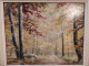 Tableau Paysage Sous-Bois Signé - Huiles