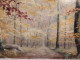 Delcampe - Tableau Paysage Sous-Bois Signé - Huiles